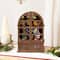 LED Lighted and Musical Retro Radio with Santa Scene Christmas Decoration - 12.5"